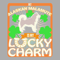 Alaskan Malamute T  Shirt My Alaskan Malamute Is My Lucky Charm   Gift Men's T-shirt Pajama Set | Artistshot