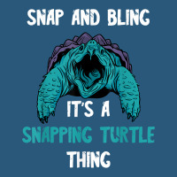 Snapping Turtle Snap And Bling Sea Animal Reptile Lover T Shirt Retro Trucker Cap | Artistshot