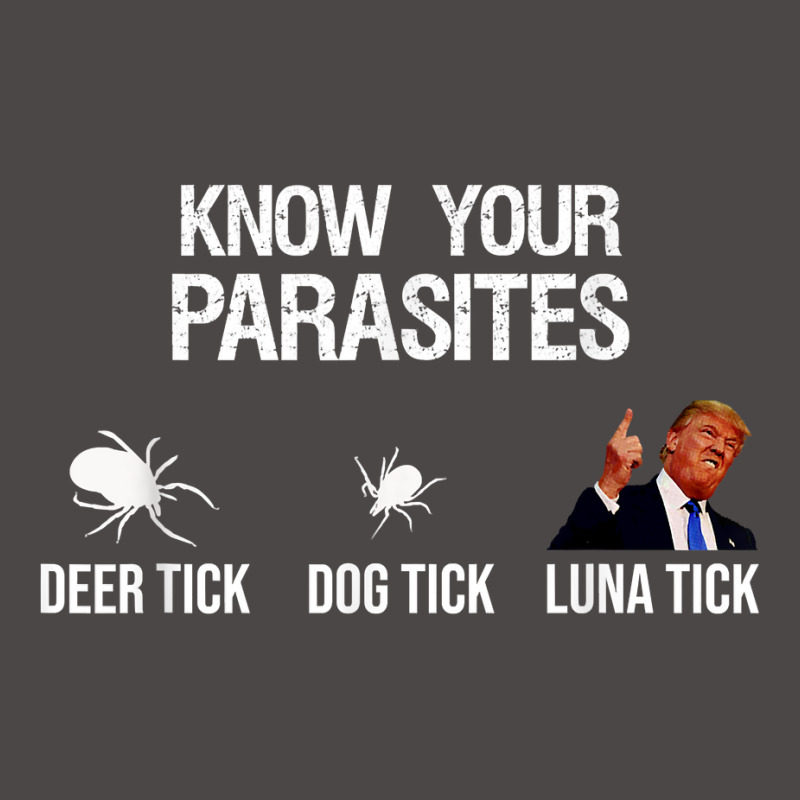 Know Your Parasites - Deer Tick, Dog Tick, Luna Tick Funny Retro Trucker Cap by EricFatima | Artistshot