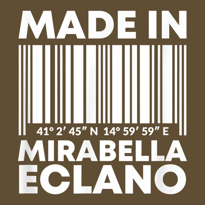 Made In Mirabella Eclano Barcode T Shirt Seamless Cap | Artistshot