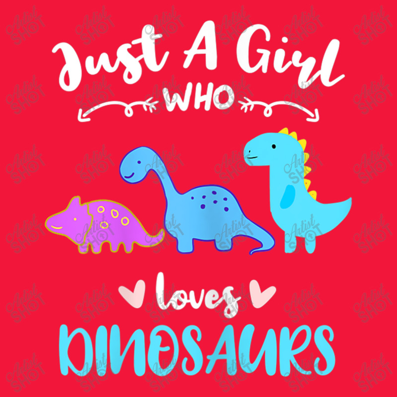 Just A Girl Who Loves Dinosaurs Seamless Cap by Juan-Design | Artistshot