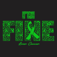 Liver Cancer Awareness T  Shirt Liver Cancer Awareness Fine Ribbons T-shirt | Artistshot