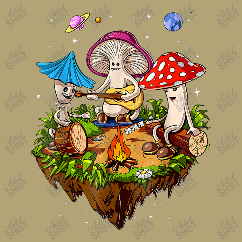 Hippie Mushrooms Camping Psychedelic Forest Fungi Festival T Shirt Pa Trucker Cap | Artistshot