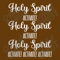 Holy Spirit Activate Shirt Christian Apparel Christian Mens Funny Pa Trucker Cap | Artistshot