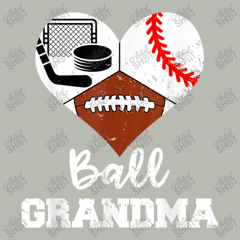 Ball Grandma Heart Funny Football Baseball Hockey Grandma T Shirt Pa Trucker Cap by Great Tshirt | Artistshot