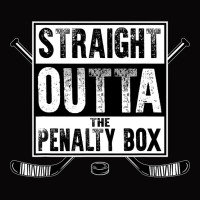 Ice Hockey Player Gift Straight Outta The Penalty Box Shirt Pa Trucker Cap | Artistshot