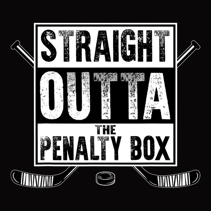 Ice Hockey Player Gift Straight Outta The Penalty Box Shirt Pa Trucker Cap by VictorCruz | Artistshot