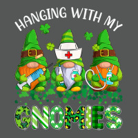 St Patricks Day Hanging With My Gnomies Nurse Stethoscope T Shirt Basic Backpack | Artistshot