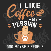 I Like Coffee My Persian And Maybe 3 People Fashion Visor | Artistshot