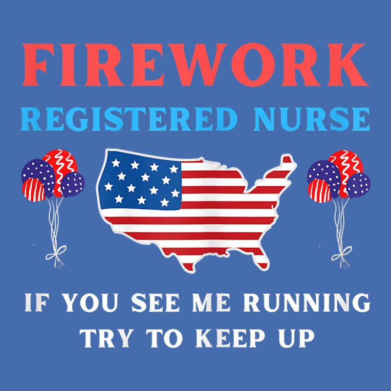 Womens Registered Nurse Fireworks Usa Independence Day 4th July T Shir Fashion Visor | Artistshot