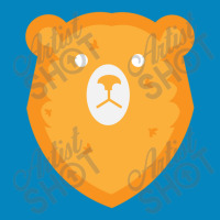 Simple Illustration Of A Yellow Bear's Head Fashion Visor | Artistshot