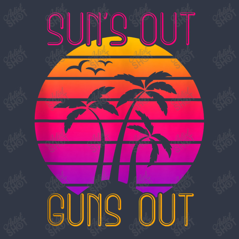 Suns Out Guns Out Palm Beach 1980s Fashion 80s Vintage Retro Tank Top Nike Dri-FIT Cap by muloisongunu | Artistshot