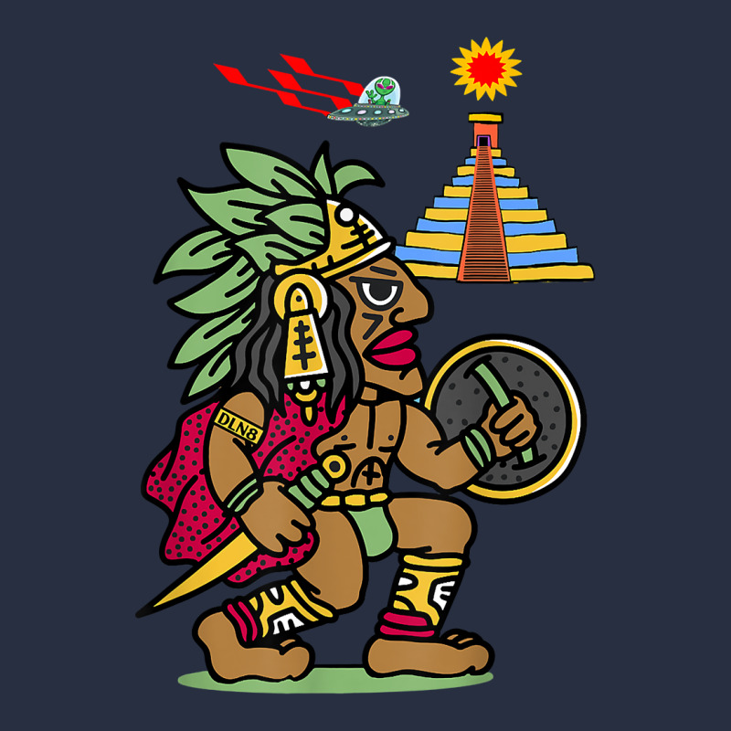 Ancient Aztec Warrior Dln8 Aliens At Tenochtitlan T Shirt Retro Trucker Cap by cm-arts | Artistshot