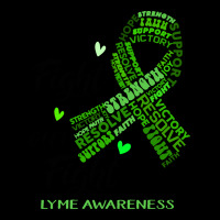 Lyme Awareness T  Shirt Lyme Awareness Her Fight Is Our Fight 2 Men's 3/4 Sleeve Pajama Set | Artistshot