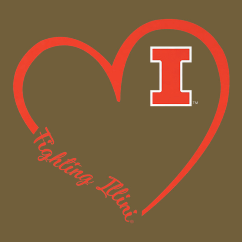 Illinois Fighting Illini Heart 34 - Apparel Retro Trucker Cap by IsaiahStark | Artistshot