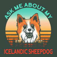 Icelandic Sheepdog  Shirt Ask Me About My Icelandic Sheepdog   1065 Seamless Cap | Artistshot