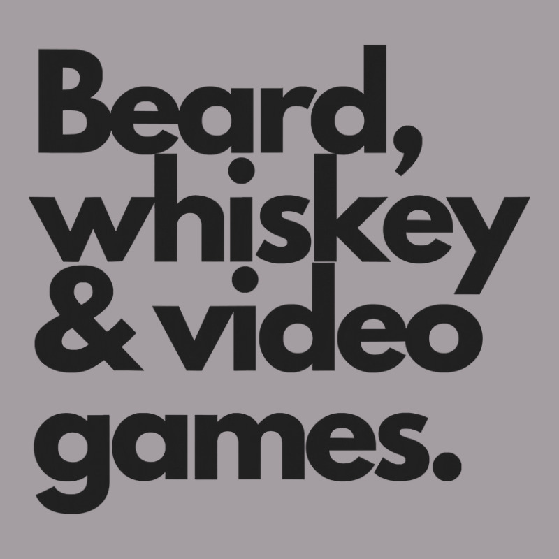 Beard, Whiskey   Video Games  Manly Whiskey Drinker Seamless Cap | Artistshot