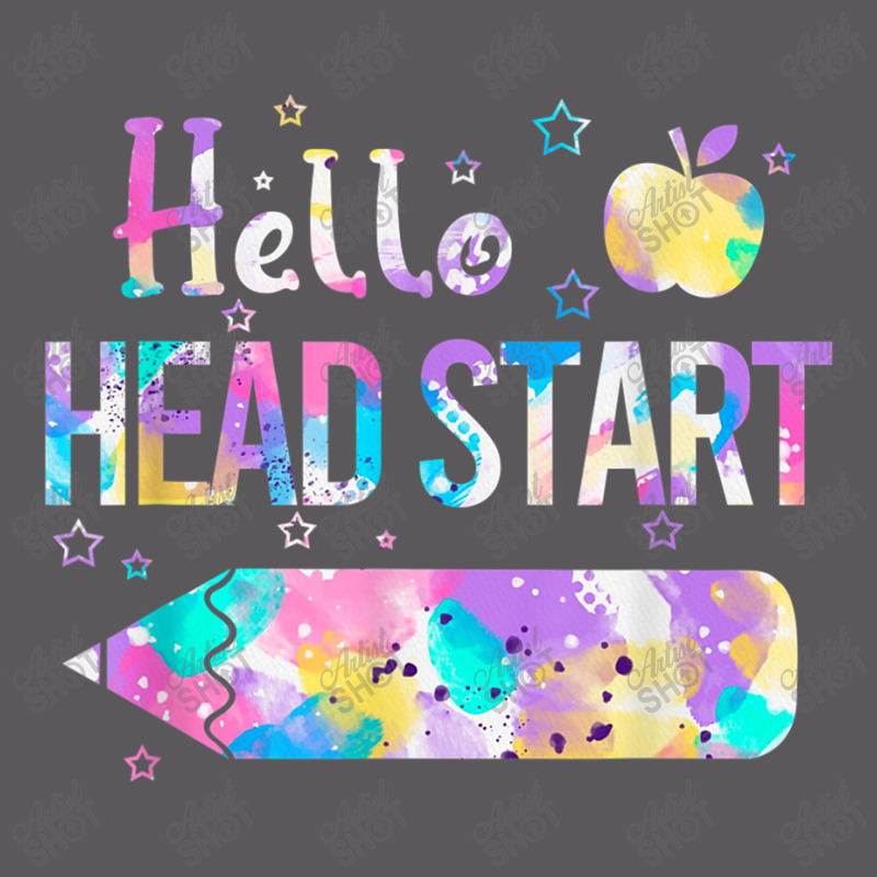 Hello Head Start Squad Back To School Tie Dye Kids Teacher Seamless Cap by RayDesign | Artistshot