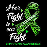 Lymphoma Awareness T  Shirt Lymphoma Awareness Her Fight Is Our Fight Pocket T-shirt | Artistshot