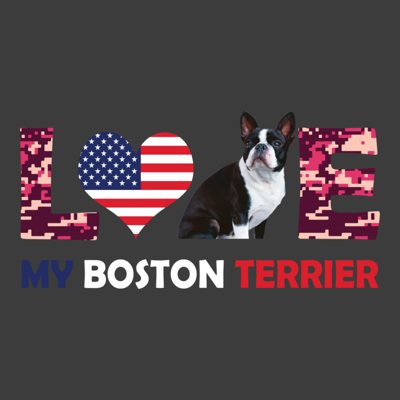 America Flag Love My Boston Terrier Men's Polo Shirt by vip.pro123 | Artistshot