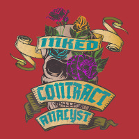 Contract Analyst Inked Skull Tattoo Backside Design T Shirt Pa Trucker Cap | Artistshot