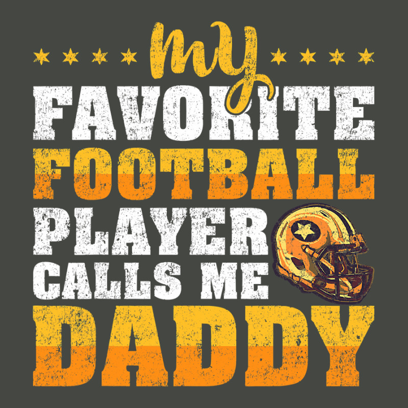 Mens My Favorite Football Player Calls Me Daddy Fathers Day Pa Trucker Cap by pester | Artistshot