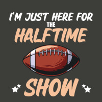 Im Just Here For The Halftime Show Funny American Football Pa Trucker Cap | Artistshot