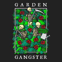 Garden Gangster Skeleton Gardener T  Shirt Garden Gangster Funny Garde Basic Backpack | Artistshot