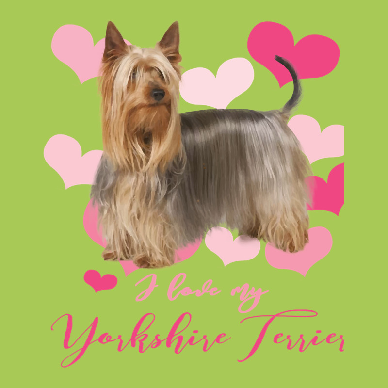 Dog I Love My Yorkshire Terrier Especially For Yorkie Dog Lovers Puppy Fashion Visor by circularflap | Artistshot