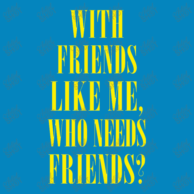 With Friends Like Me, Who Needs Friends Fashion Visor by oragumun | Artistshot