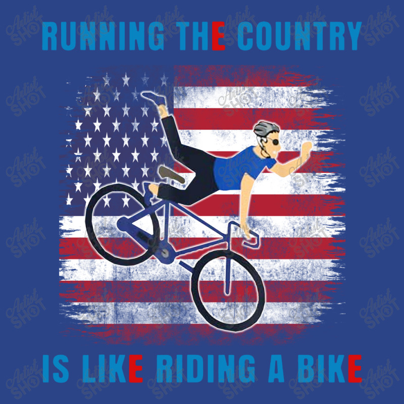 Biden Running The Country Is Like Riding A Bike Nike Dri-fit Cap | Artistshot