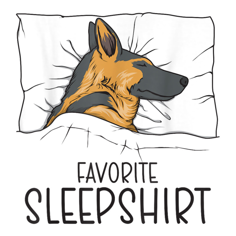 Napping German Shepherd Pajama Youth Zipper Hoodie by Sandy | Artistshot