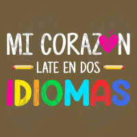 Mi Corazon Late En Dos Idiomas, Bilingual Spanish Teacher Retro Trucker Cap | Artistshot