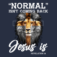 Normal Isn't Coming Back But Jesus Is Revelation 14 Cross Christian Sh Retro Trucker Cap | Artistshot