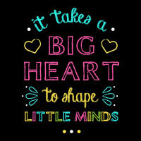 It Takes A Big Heart To Shape Little Minds Teacher Retro Trucker Cap | Artistshot