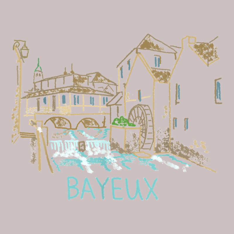 Bayeux France Unique Hand Drawn Art Gift Men Women Retro Trucker Cap by cm-arts | Artistshot