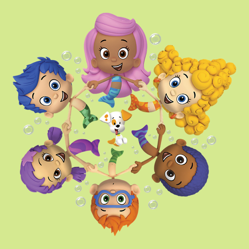 Bubble Guppies Synchronized Swimming Circle Portrait Retro Trucker Cap by cm-arts | Artistshot