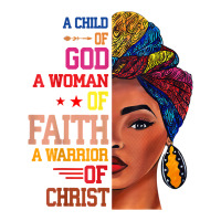 75.a Child Of God, A Warrior Of Christ, Black Girl Juneteenth Seamless Cap | Artistshot