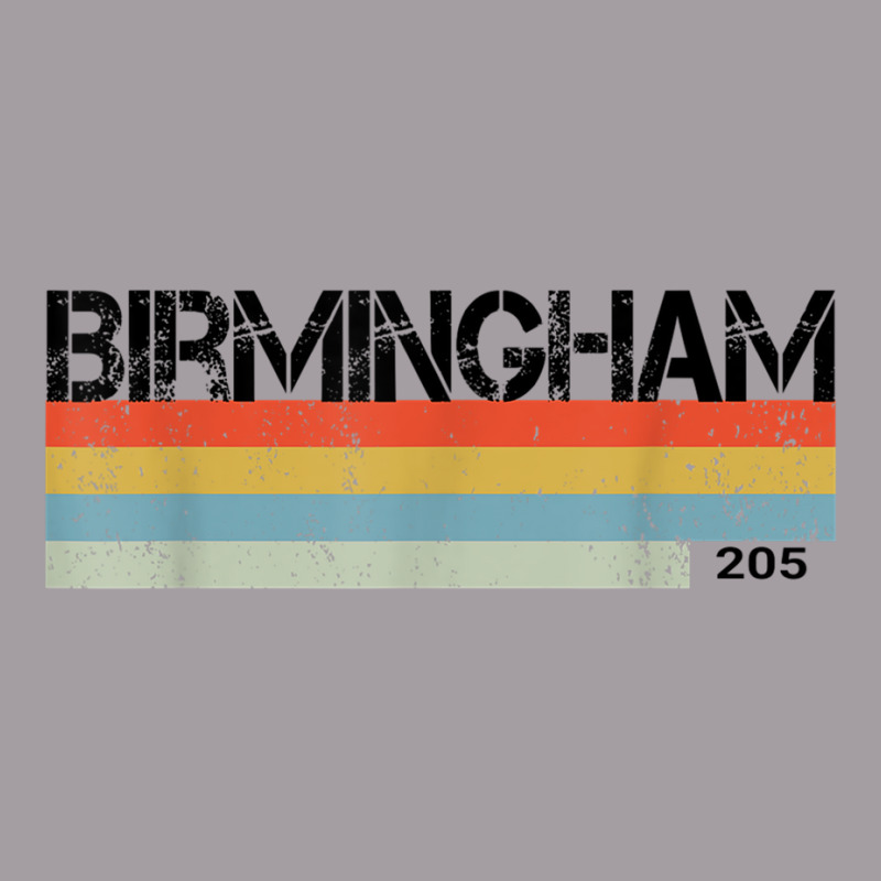 Birmingham, Alabama Area Code 205 Retro Style T Shirt Seamless Cap by cm-arts | Artistshot