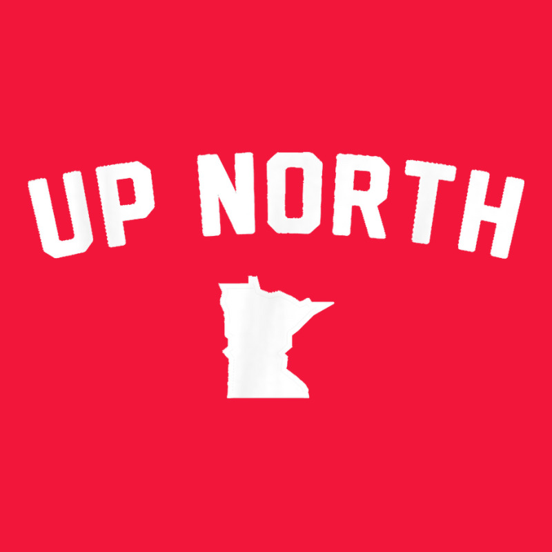 Up North Minnesota Text Seamless Cap | Artistshot