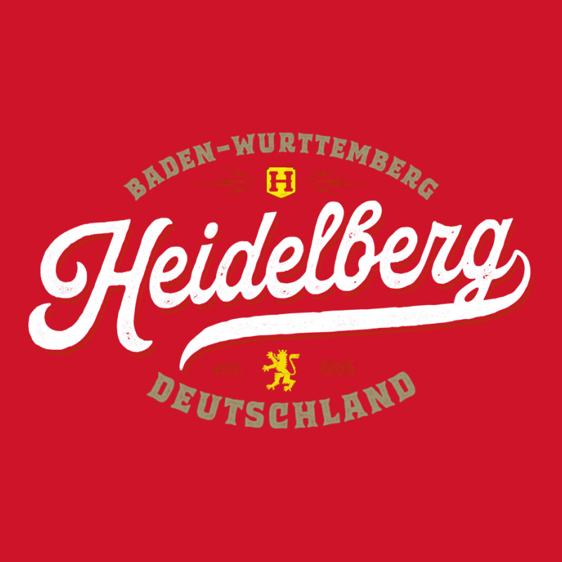 Heidelberg Germany   Vintage Souvenir Travel Heidelberg Long Sleeve T Yupoong Trucker Cap | Artistshot