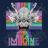 Imagine Great Dragon Vintage Cool Art Great Women Men Foam Snapback Hat | Artistshot