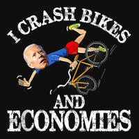 Joe Biden Falling Off Bike I Crash Bikes And Economies Tank Top Foam Snapback Hat | Artistshot