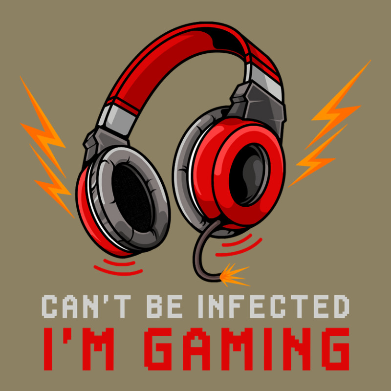 Can T Be Infected I M Gaming  Gamer Video Games Online Pullover Pa Trucker Cap | Artistshot