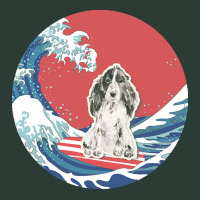 Cocker Spaniel T  Shirt Cocker Spaniel Gifts   Ocean Waves Surfing Coc Fashion Visor | Artistshot