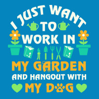 I Just Want To Work In My Garden T  Shirt I Just Want To Work In My Ga Fashion Visor | Artistshot