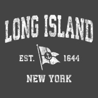 Long Island Nyc New York Ny Vintage Boat Anchor Flag Tee Fashion Visor | Artistshot