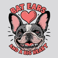 Bat Ears And A Big Heart Women's Triblend Scoop T-shirt | Artistshot