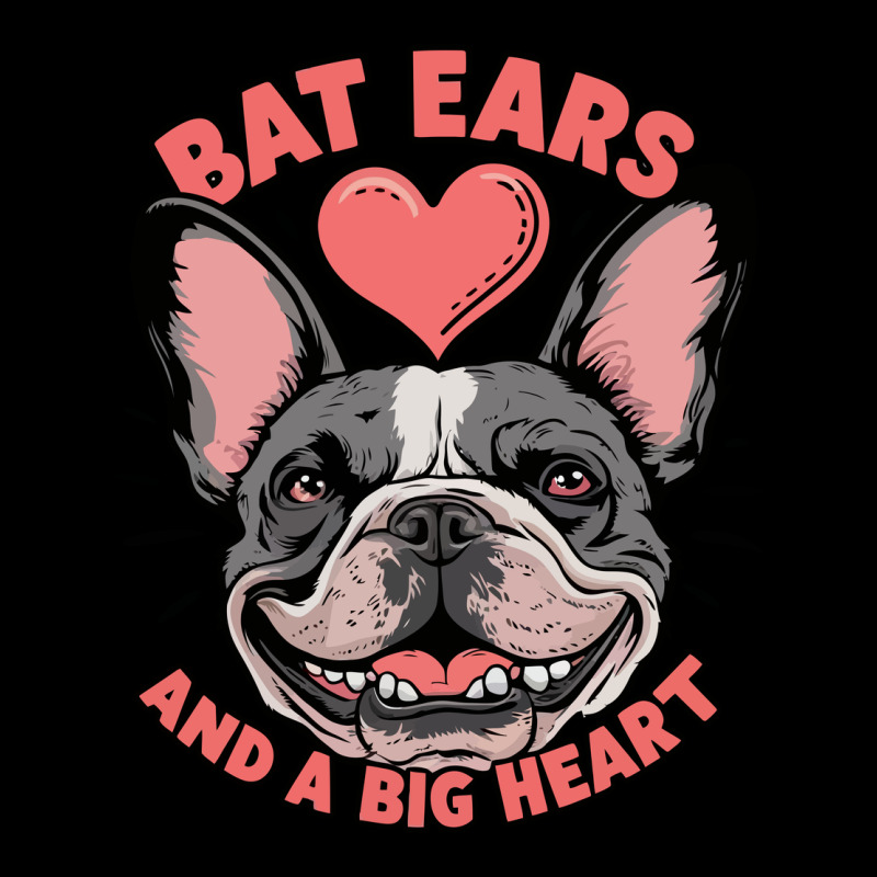 Bat Ears And A Big Heart Cropped Sweater by edsonart | Artistshot