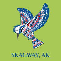 Skagway Alaska Kingfisher Native American Indian Bird Art T Shirt Fashion Visor | Artistshot